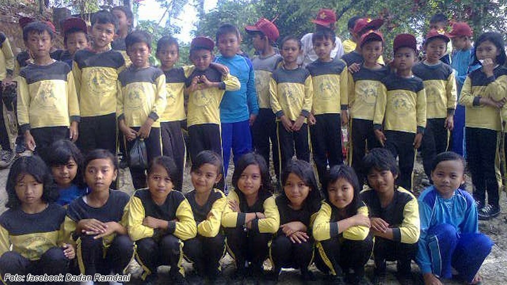 Sebagian siswa SD Negeri Pamarisen Sumedang Utara