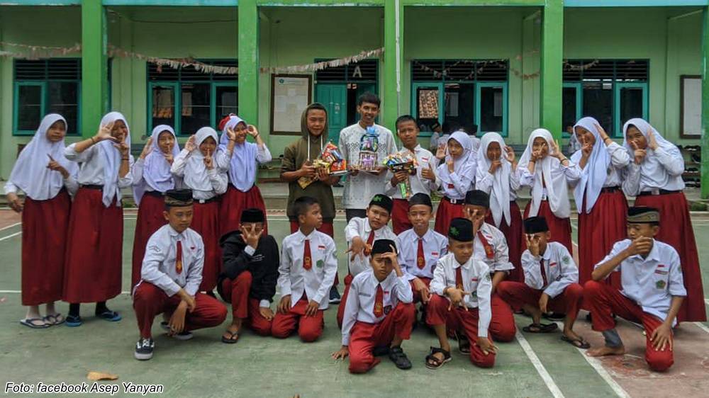 Sebagian siswa SD Negeri Margaasih