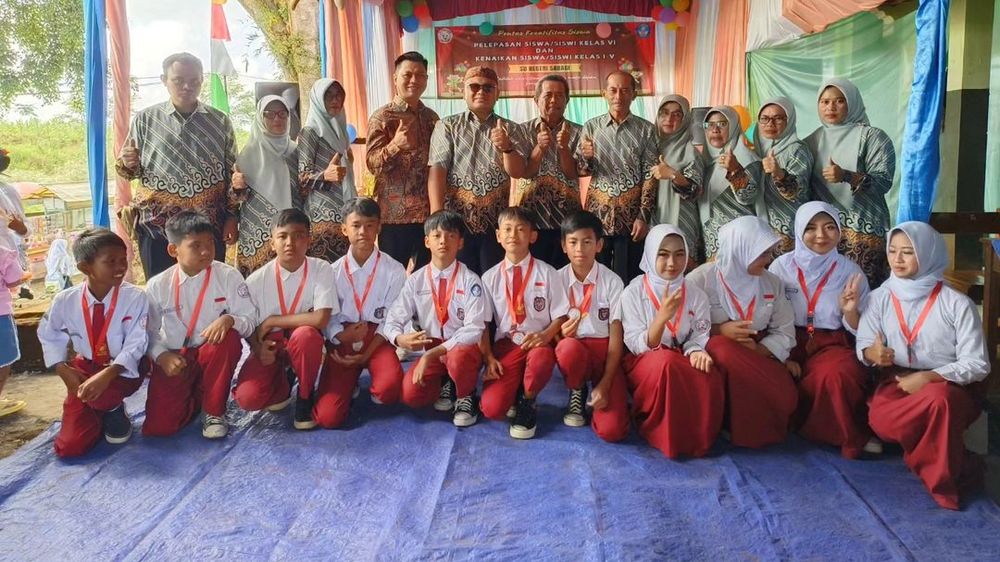 Sebagian siswa SD Negeri Sabagi Sumedang Selatan