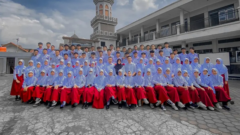 Sebagian siswa MIS Assalam