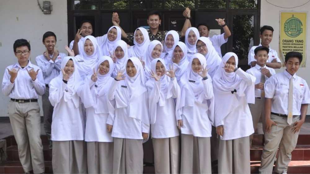 Sebagian siswa MA Darussalam