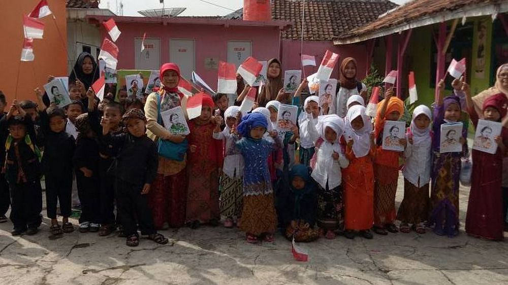 Sebagian siswa RA Darussalam Paseh