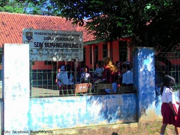 Sebagian siswa SD Negeri Buahngariung I