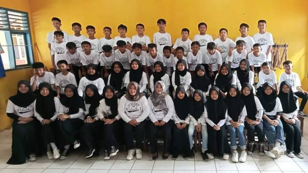 Sebagian siswa SD Negeri Padasuka I Sumedang Utara