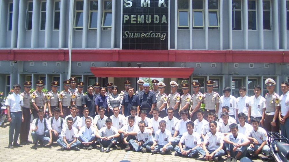 Sebagian siswa SMK Pemuda Sumedang