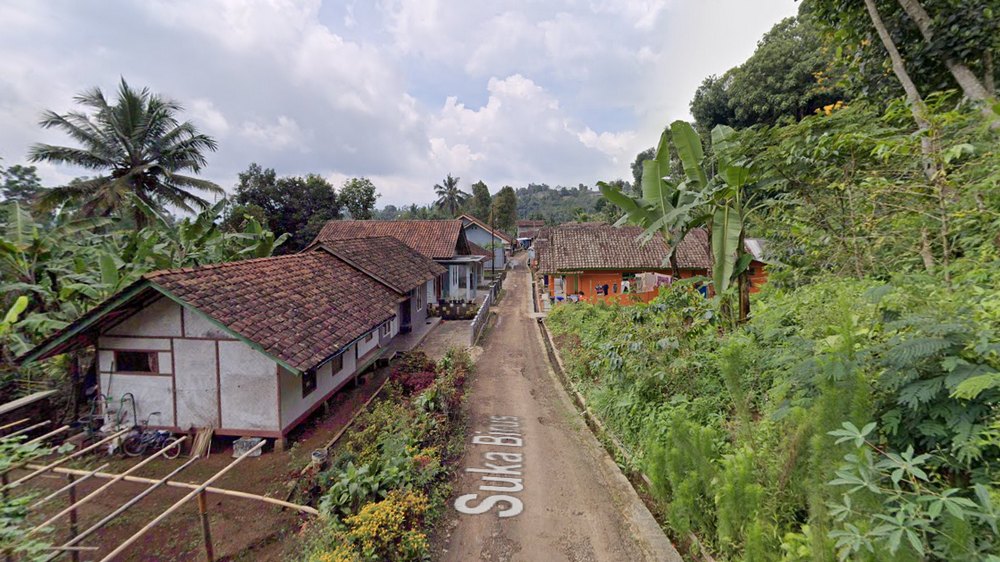 Pemukiman Kampung Pasirbarung Desa Cibunar