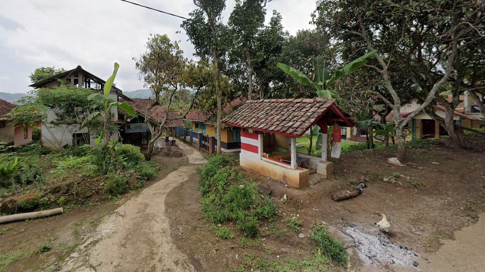 Sudut pemukiman Kampung Cigobang Desa Sukahayu